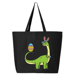 Brontosaurus Bunny Ears Egg Easter Day Dinosaur Dino 25L Jumbo Tote