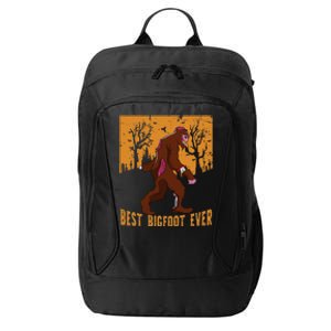 Best Bigfoot Ever Best Halloween Bigfoot Costume Gift City Backpack