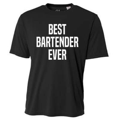 Best Bartender Ever Cooling Performance Crew T-Shirt