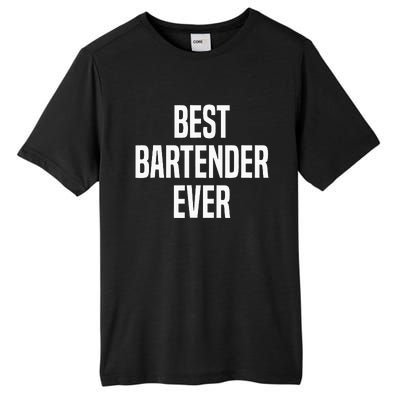 Best Bartender Ever Tall Fusion ChromaSoft Performance T-Shirt