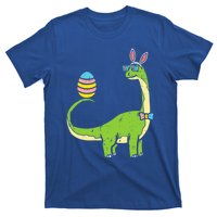 Brontosaurus Bunny Ears Egg Easter Day Dinosaur Dino Gift T-Shirt