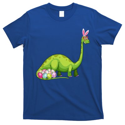 Brontosaurus Bunny Ears Egg Easter Day Dinosaur Dino Gift T-Shirt