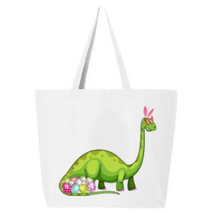 Brontosaurus Bunny Ears Egg Easter Day Dinosaur Dino Gift 25L Jumbo Tote