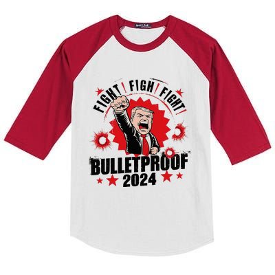 Bulletproof Bloody Ear Bleeding Butler Kids Colorblock Raglan Jersey