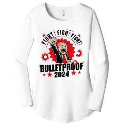 Bulletproof Bloody Ear Bleeding Butler Women's Perfect Tri Tunic Long Sleeve Shirt