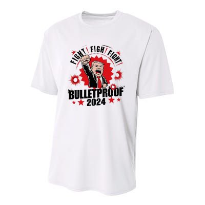 Bulletproof Bloody Ear Bleeding Butler Youth Performance Sprint T-Shirt