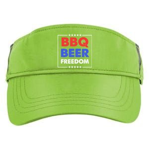 Bbq Beer Freedom Gift Bbq Beer Freedom Cute Gift Adult Drive Performance Visor