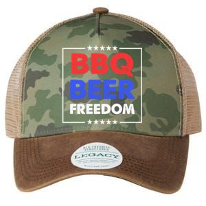 Bbq Beer Freedom Gift Bbq Beer Freedom Cute Gift Legacy Tie Dye Trucker Hat