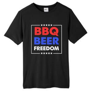 Bbq Beer Freedom Gift Bbq Beer Freedom Cute Gift Tall Fusion ChromaSoft Performance T-Shirt