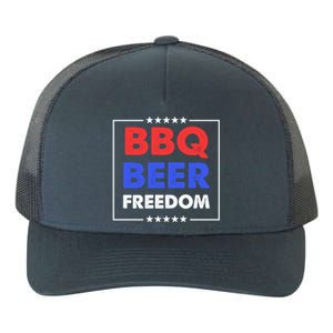 Bbq Beer Freedom Gift Bbq Beer Freedom Cute Gift Yupoong Adult 5-Panel Trucker Hat