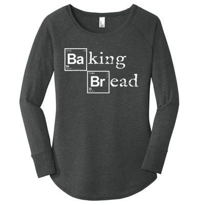 Baking Bread funny food bread baker bread maker bread Women's Perfect Tri Tunic Long Sleeve Shirt