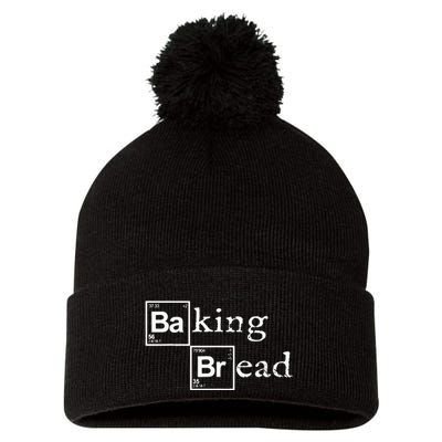 Baking Bread funny food bread baker bread maker bread Pom Pom 12in Knit Beanie