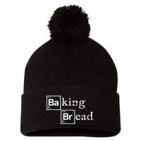 Baking Bread funny food bread baker bread maker bread Pom Pom 12in Knit Beanie