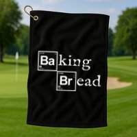 Baking Bread funny food bread baker bread maker bread Golf Towel