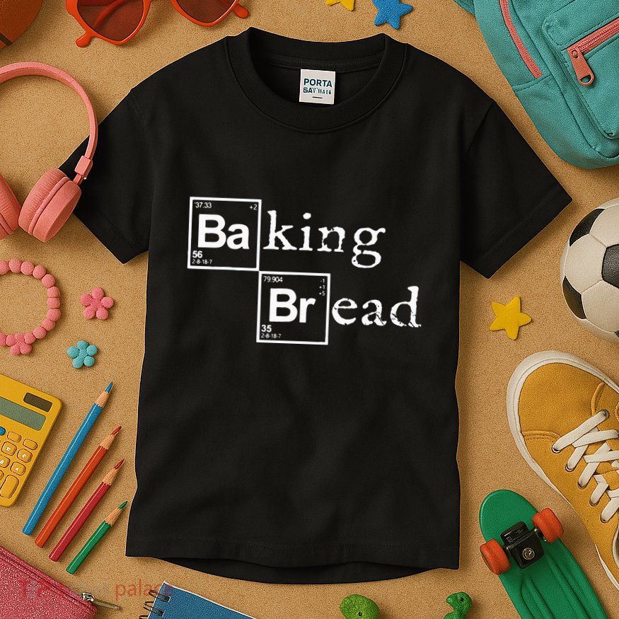 Baking Bread funny food bread baker bread maker bread Kids T-Shirt