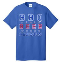 Bbq Beer Freedom Gift Tall T-Shirt