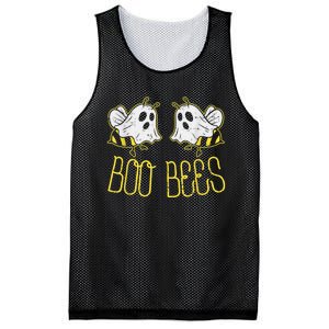 Boo Bees Funny Couples Halloween Costume For Adult Her Wo Mesh Reversible Basketball Jersey Tank