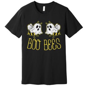 Boo Bees Funny Couples Halloween Costume For Adult Her Wo Premium T-Shirt