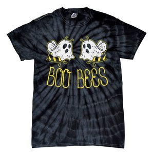 Boo Bees Funny Couples Halloween Costume For Adult Her Wo Tie-Dye T-Shirt