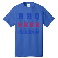 Bbq Beer Freedom Gift Tall T-Shirt