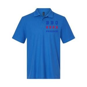 Bbq Beer Freedom Gift Softstyle Adult Sport Polo