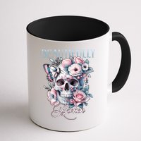 Beautifully Broken Funny Distressed Meme Christian Quote Mug