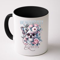 Beautifully Broken Funny Distressed Meme Christian Quote Mug