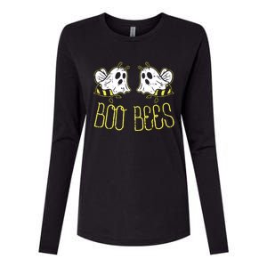 Boo Bees Funny Couples Halloween Costume For Adult Her Womens Cotton Relaxed Long Sleeve T-Shirt