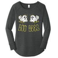 Boo Bees Funny Couples Halloween Costume For Adult Her Women's Perfect Tri Tunic Long Sleeve Shirt