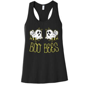 Boo Bees Funny Couples Halloween Costume For Adult Her Women's Racerback Tank