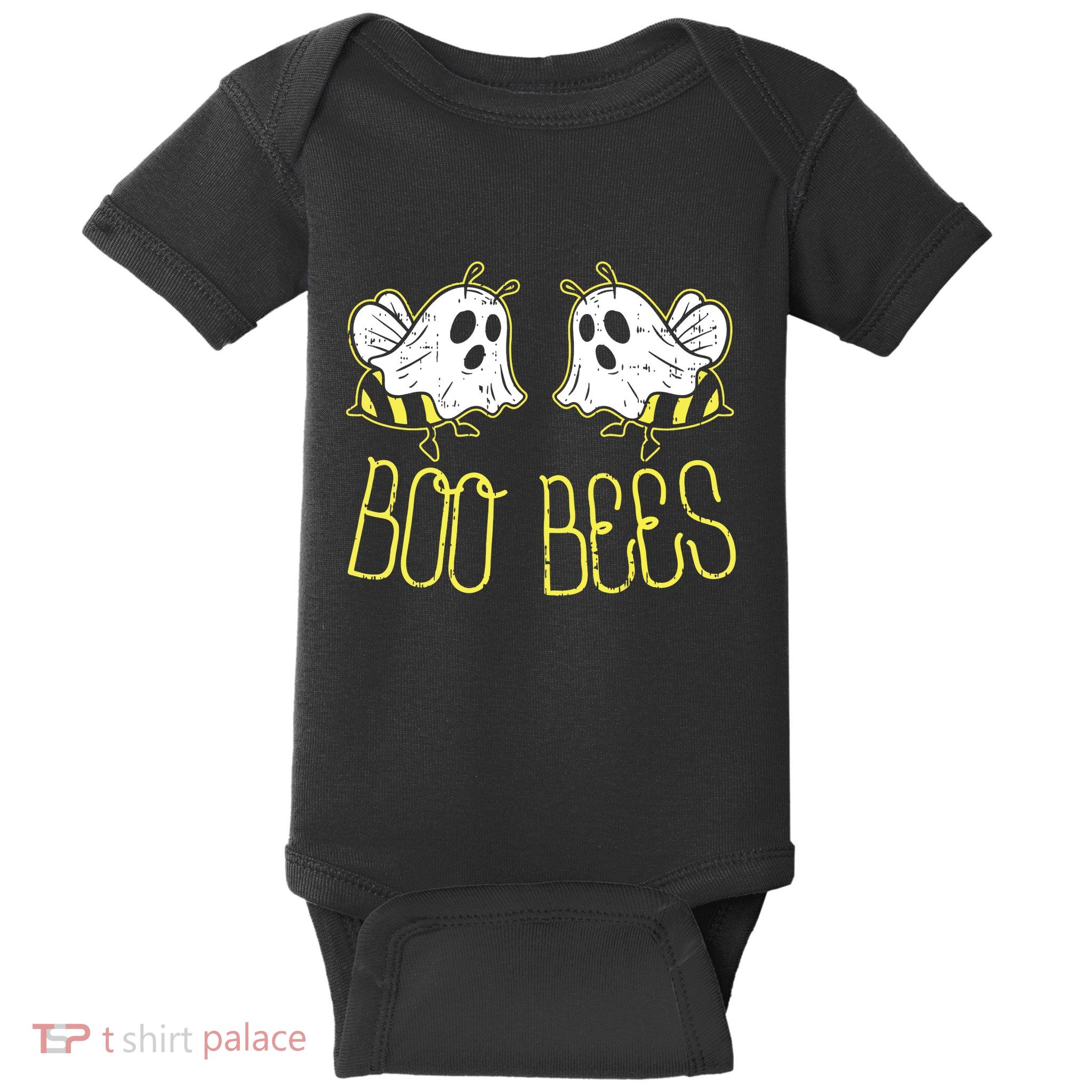 Boo Bees Funny Couples Halloween Costume For Adult Her Baby Bodysuit