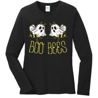 Boo Bees Funny Couples Halloween Costume For Adult Her Ladies Long Sleeve Shirt