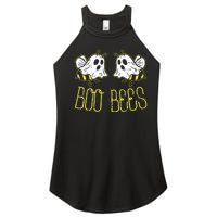 Boo Bees Funny Couples Halloween Costume For Adult Her Women's Perfect Tri Rocker Tank