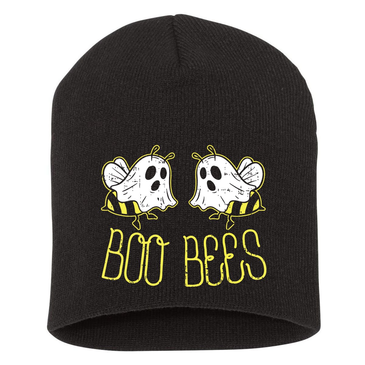 Boo Bees Funny Couples Halloween Costume For Adult Her Short Acrylic Beanie