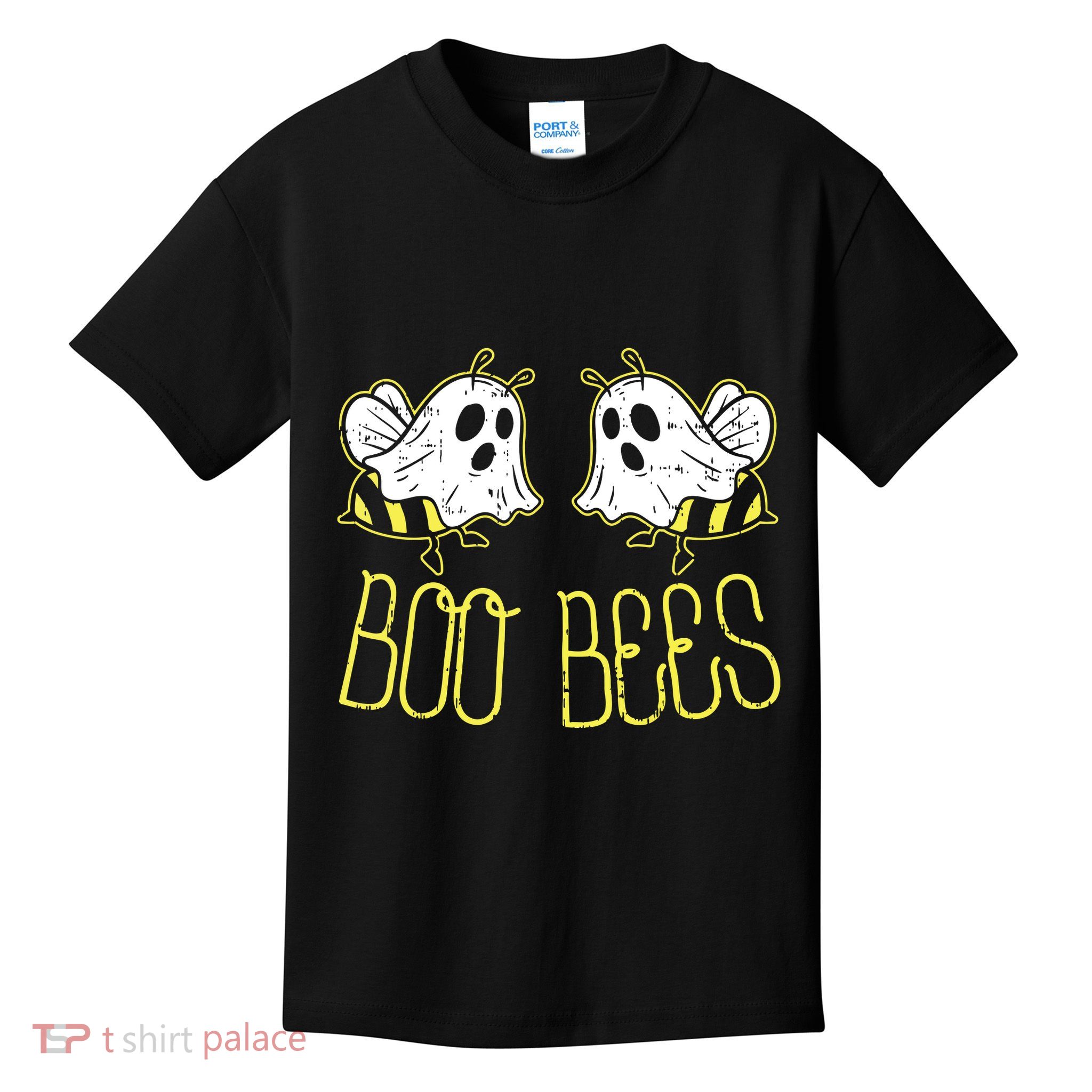 Boo Bees Funny Couples Halloween Costume For Adult Her Kids T-Shirt