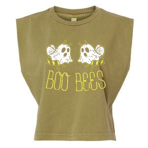 Boo Bees Funny Couples Halloween Costume For Adult Her Garment-Dyed Women's Muscle Tee