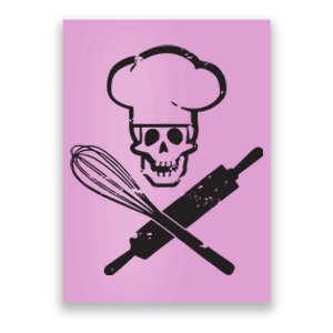 Badass Baker Funny Baking I Love Baking Humor Tee Poster