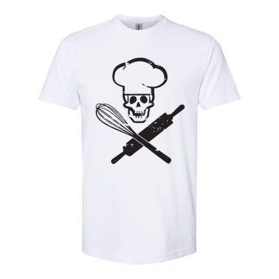 Badass Baker Funny Baking I Love Baking Humor Tee Softstyle CVC T-Shirt