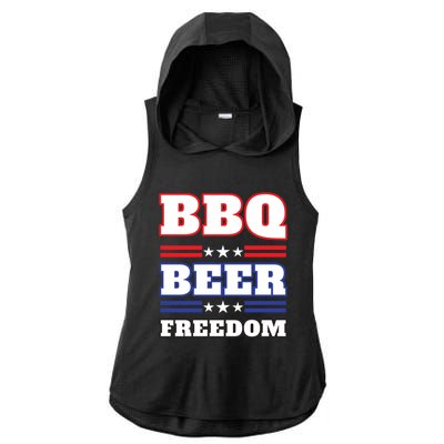 Bbq Beer Freedom 2020 Proud Meaningful Gift Ladies PosiCharge Tri-Blend Wicking Draft Hoodie Tank