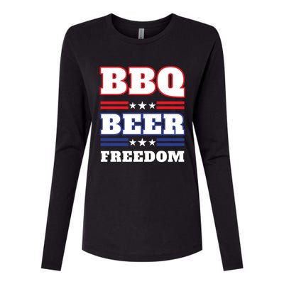 Bbq Beer Freedom 2020 Proud Meaningful Gift Womens Cotton Relaxed Long Sleeve T-Shirt