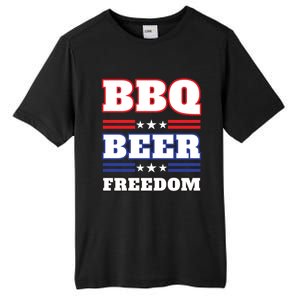 Bbq Beer Freedom 2020 Proud Meaningful Gift Tall Fusion ChromaSoft Performance T-Shirt