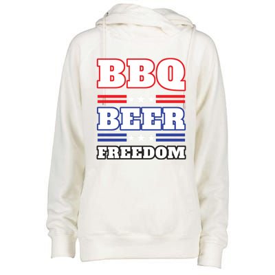 Bbq Beer Freedom 2020 Proud Meaningful Gift Womens Funnel Neck Pullover Hood