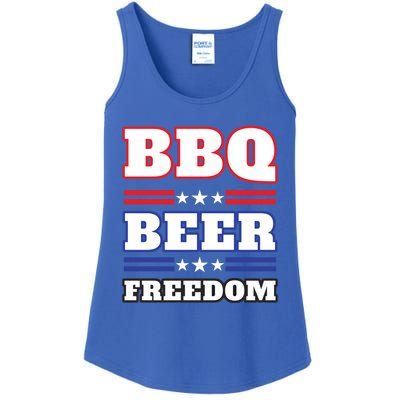 Bbq Beer Freedom 2020 Proud Meaningful Gift Ladies Essential Tank