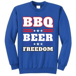 Bbq Beer Freedom 2020 Proud Meaningful Gift Tall Sweatshirt