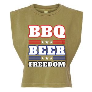 Bbq Beer Freedom 2020 Proud Meaningful Gift Garment-Dyed Women's Muscle Tee