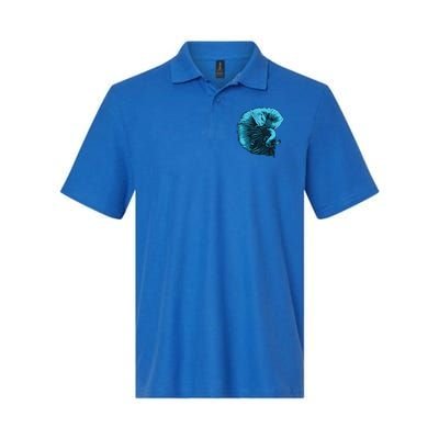 Blue Betta Fish And Siamese Fighting Fish Aquarium Owner Funny Gift Polo