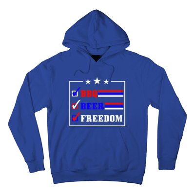 Bbq Beer Freedom Gift Hoodie