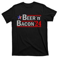 Beer & Bacon Funny Election 24 T-Shirt