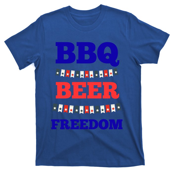 Bbq Beer Freedom Gift T-Shirt