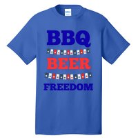 Bbq Beer Freedom Gift Tall T-Shirt